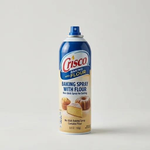 Crisco Baking Spray with Flour