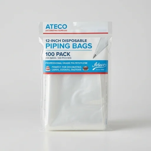 Ateco Piping Bags Disposable 100 Pack