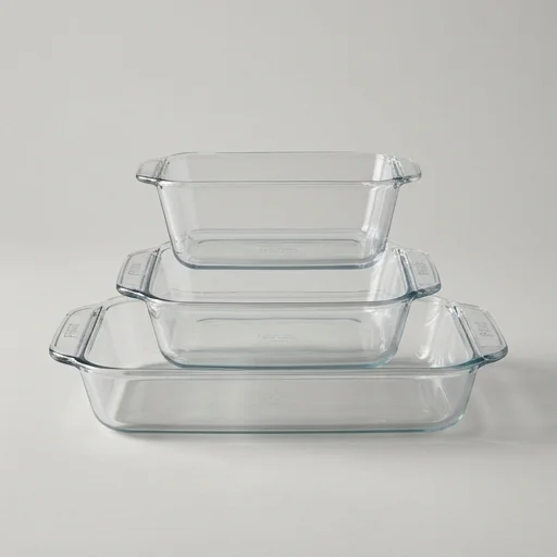 Pyrex 3-Piece Glass Baking Dish Set